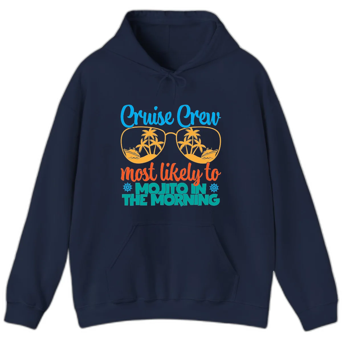 Cruise Crew Most Likely To Mojito Hoodie in Navy