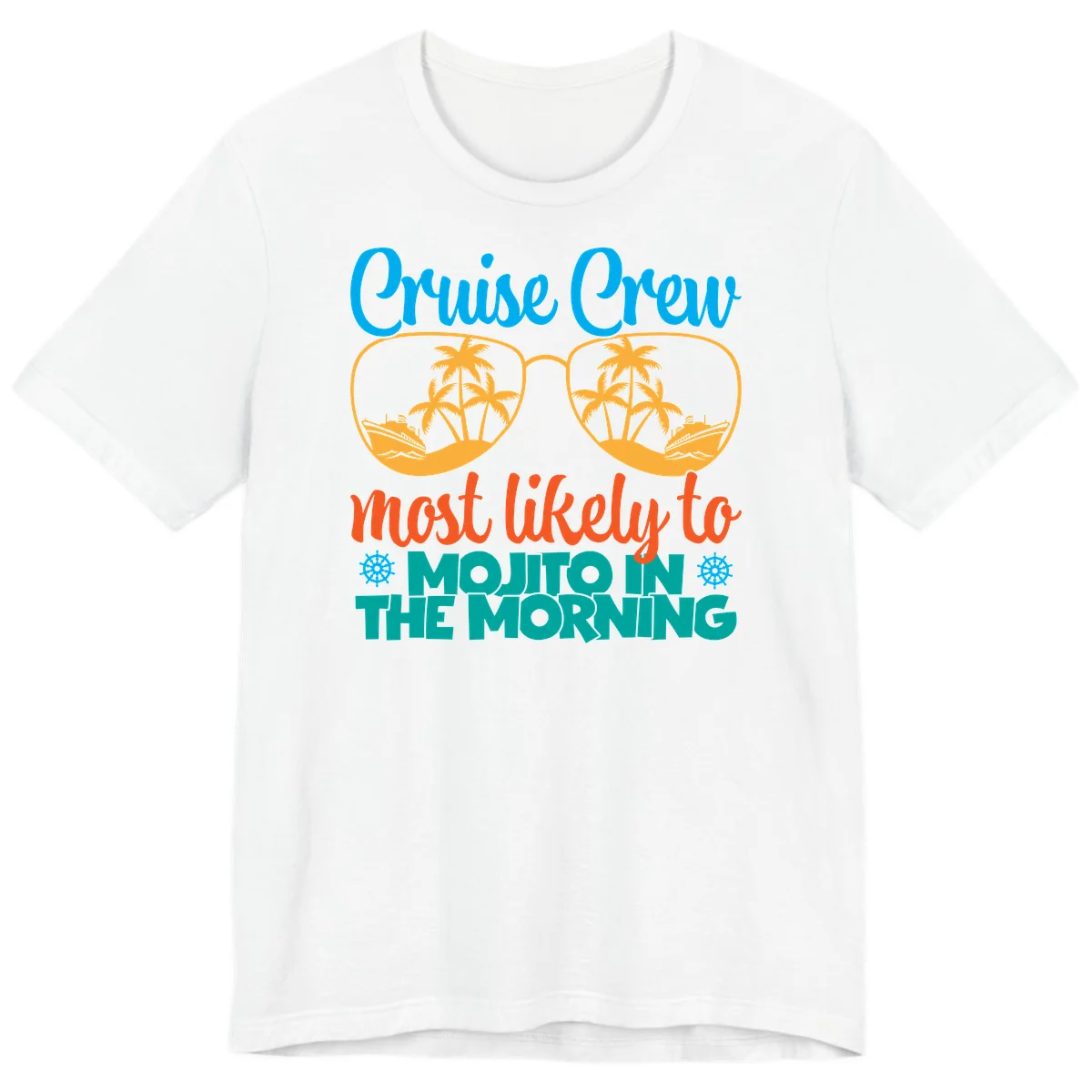Cruise Crew Most Likely To Mojito Premium T-Shirt in White