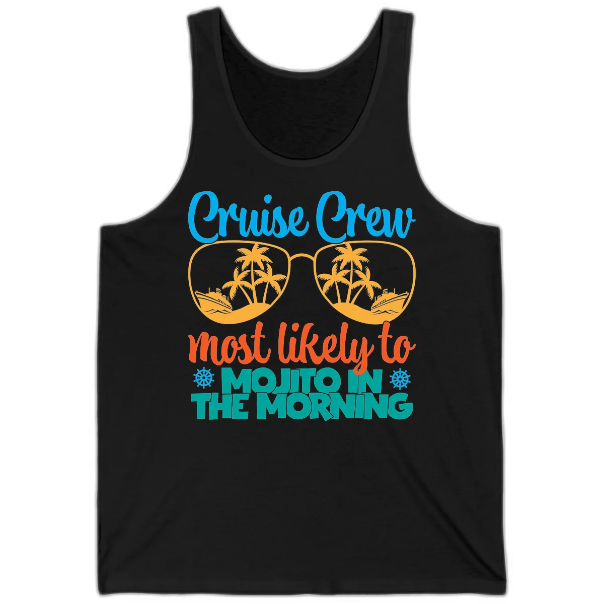 Cruise Crew Most Likely To Mojito Tank in Black