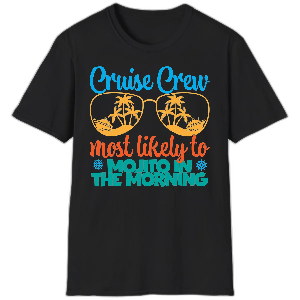 Cruise Crew Most Likely To Mojito T-Shirt in Black