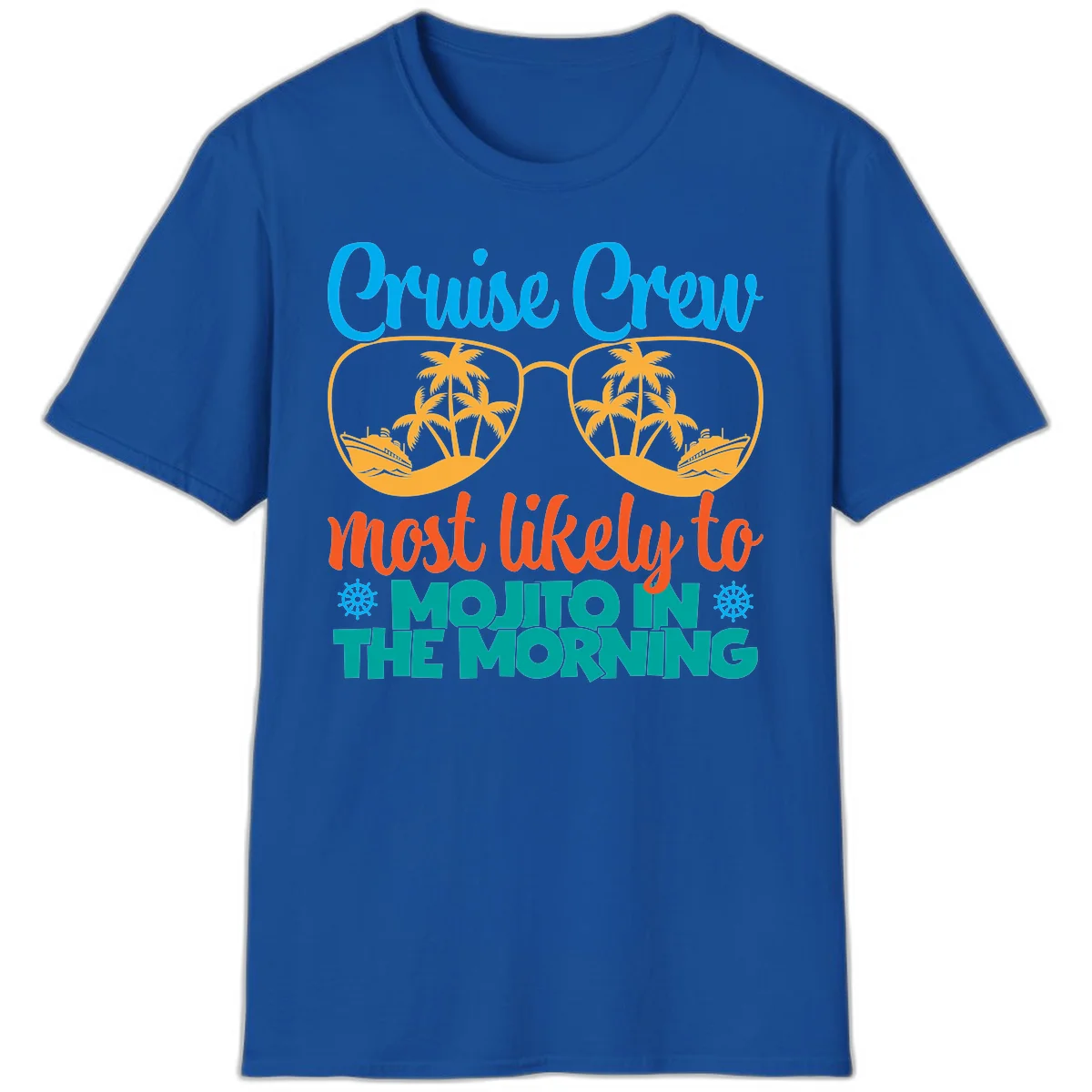 Cruise Crew Most Likely To Mojito T-Shirt in Royal