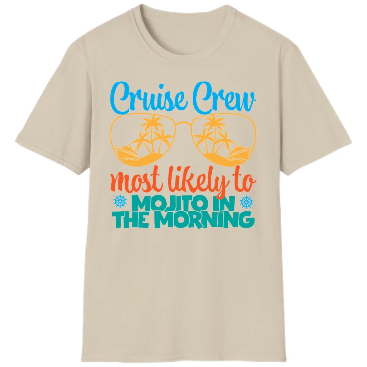 Cruise Crew Most Likely To Mojito T-Shirt in Sand
