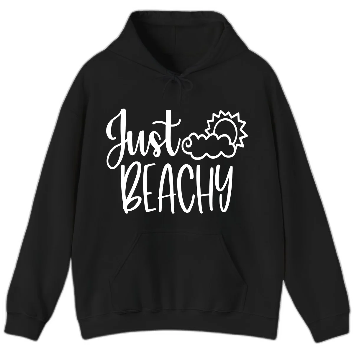 Just Beachy Hoodie in Black