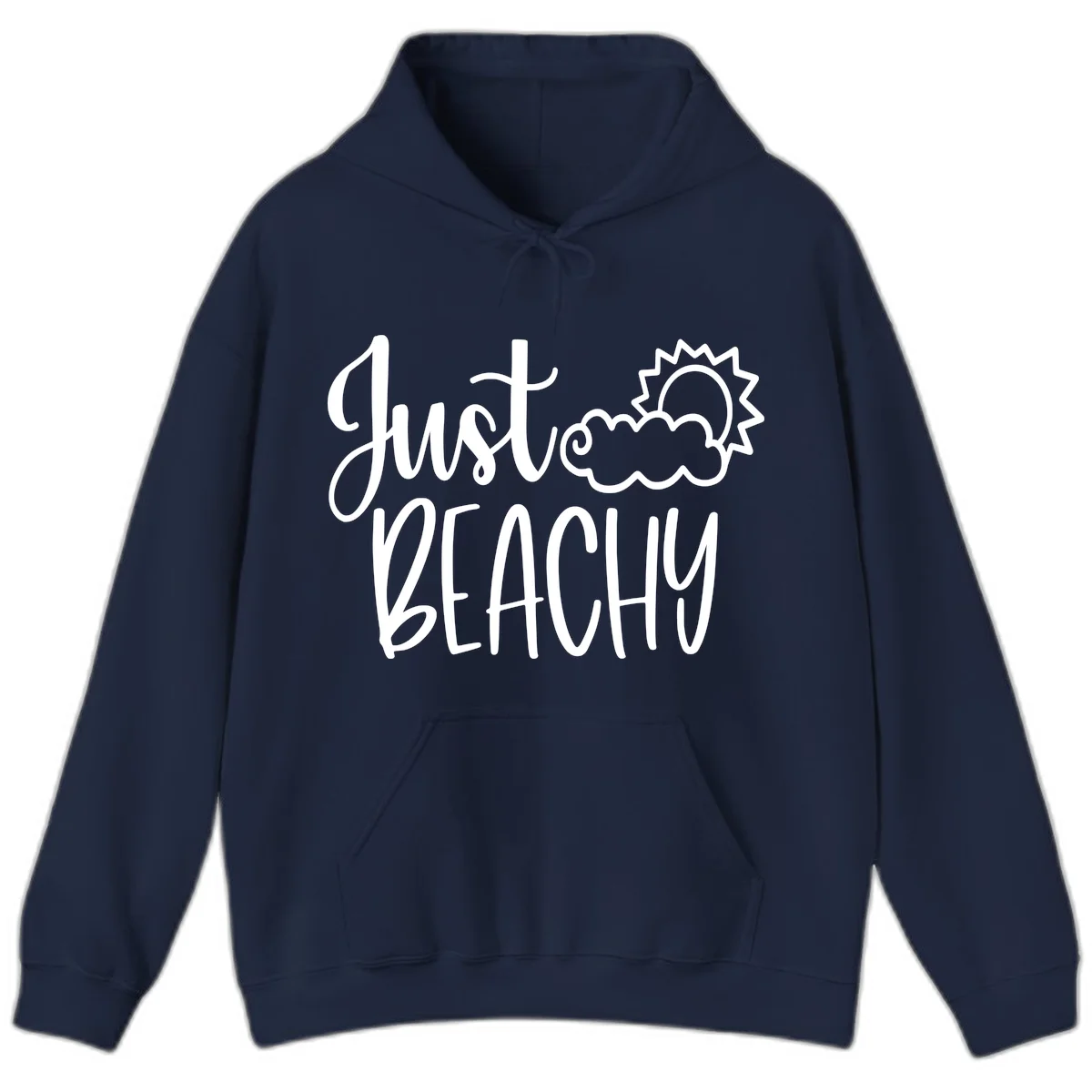 Just Beachy Hoodie in Navy