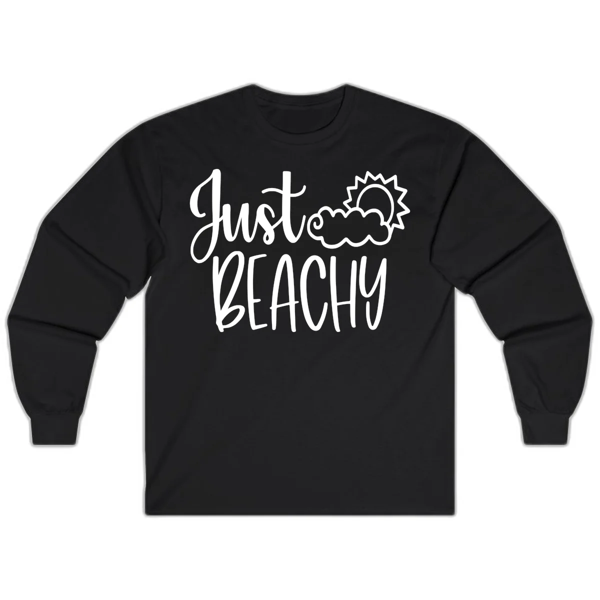 Just Beachy Long Sleeve in Black
