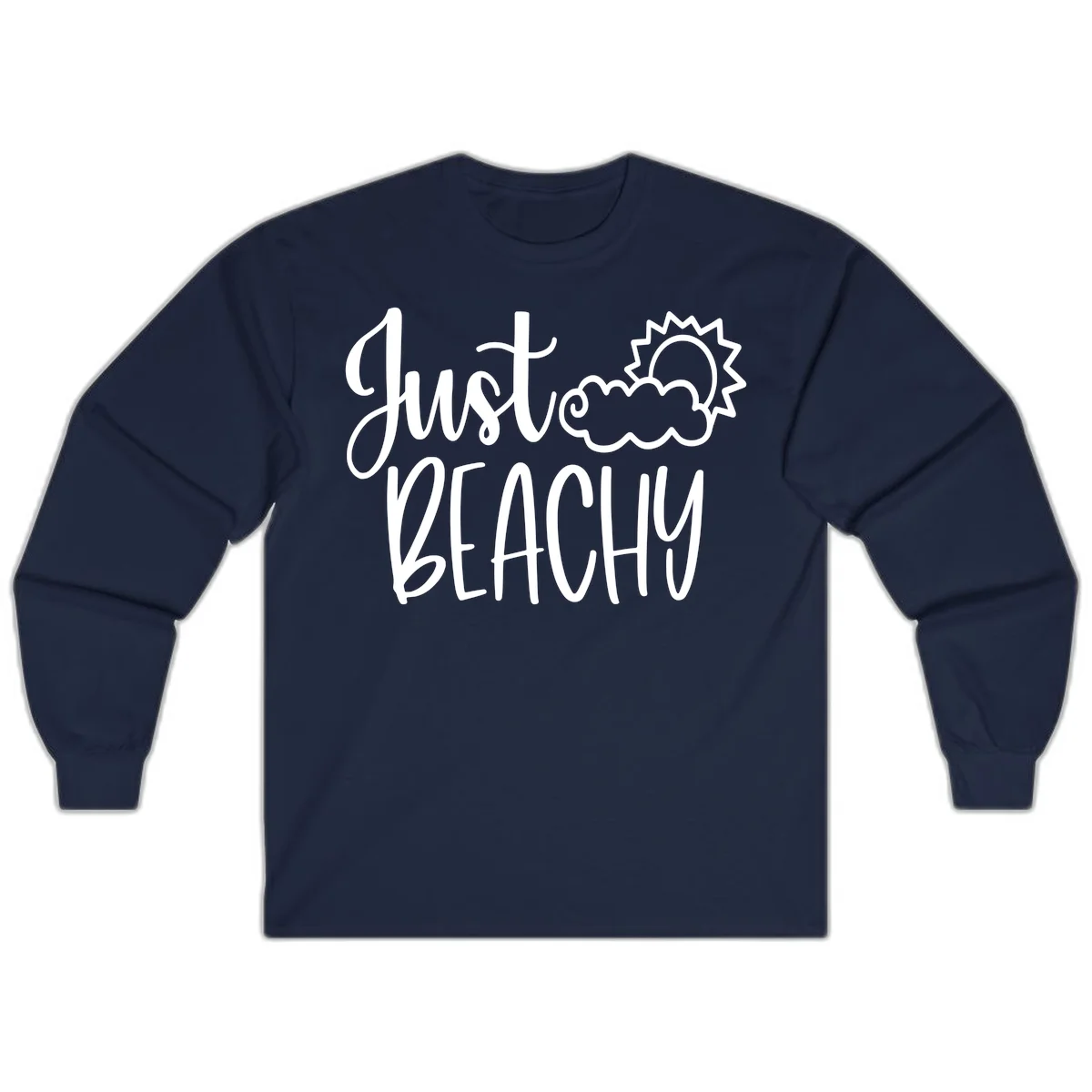 Just Beachy Long Sleeve in Navy