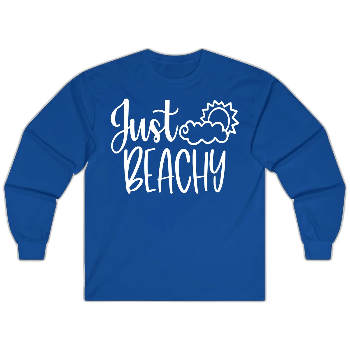Just Beachy Long Sleeve in Royal