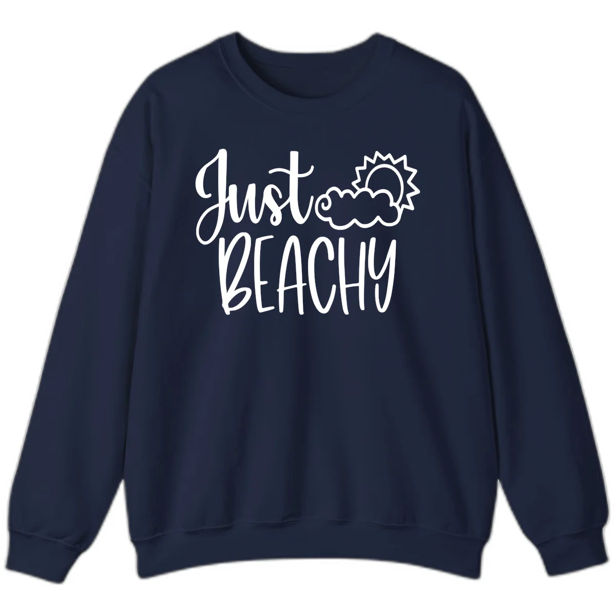 Just Beachy Sweatshirt in Navy