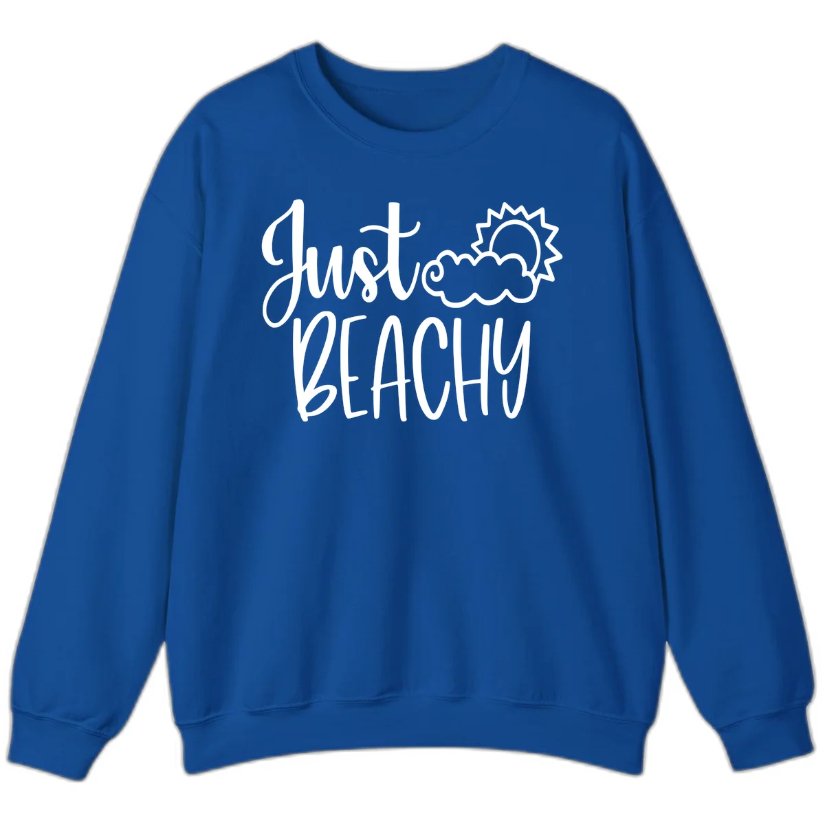 Just Beachy Sweatshirt in Royal