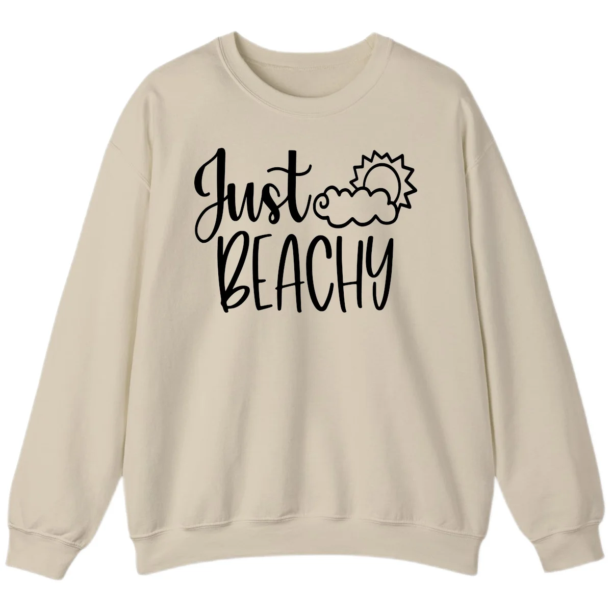Just Beachy Sweatshirt in Sand