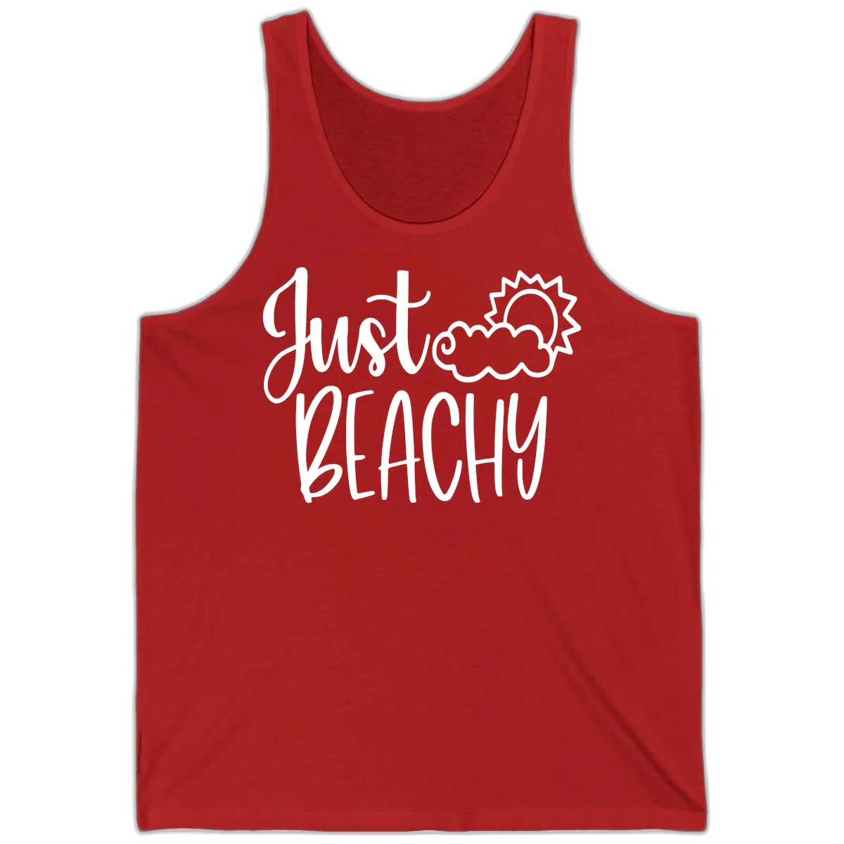 Just Beachy Tank in Red