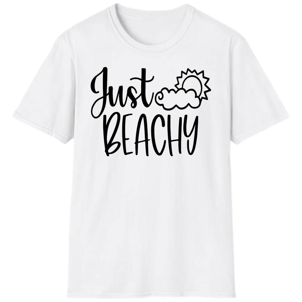 Just Beachy T-Shirt in White