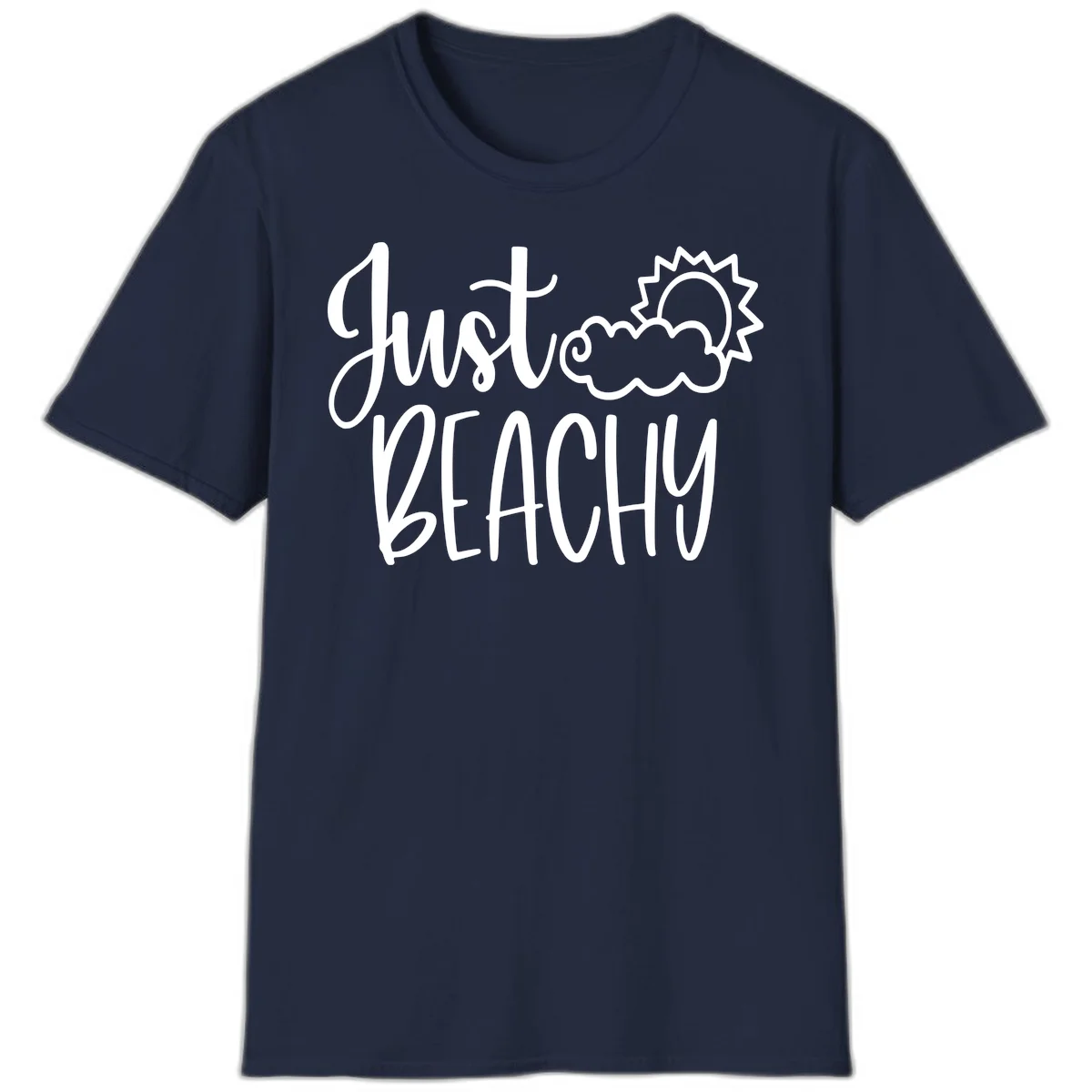 Just Beachy T-Shirt in Navy
