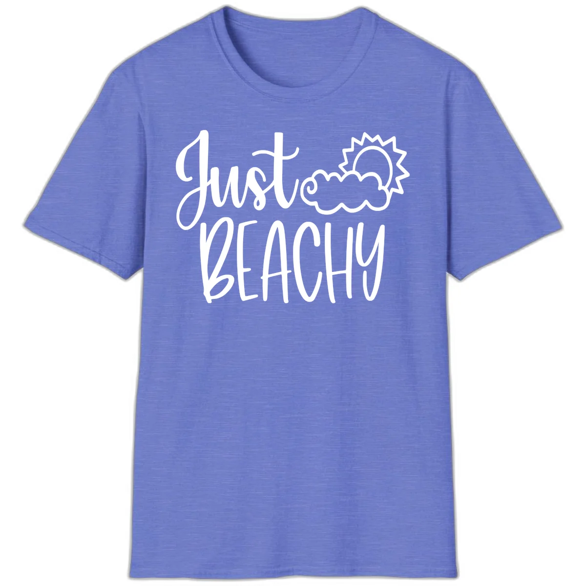 Just Beachy T-Shirt in Heather Royal