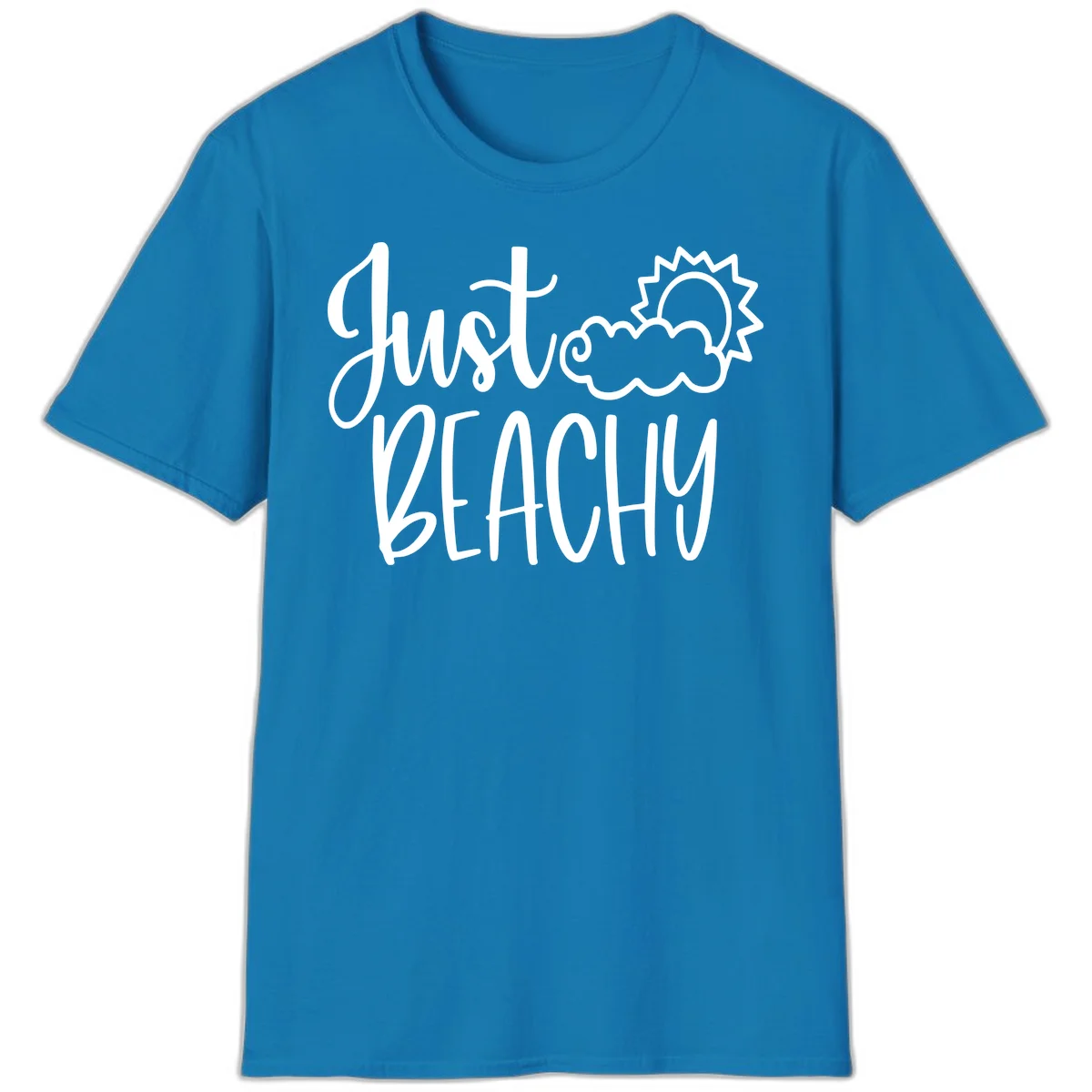 Just Beachy T-Shirt in Sapphire
