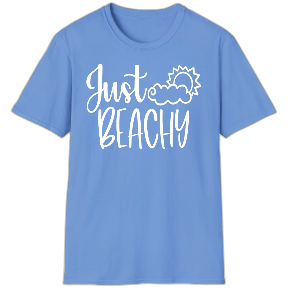 Just Beachy T-Shirt in Carolina Blue
