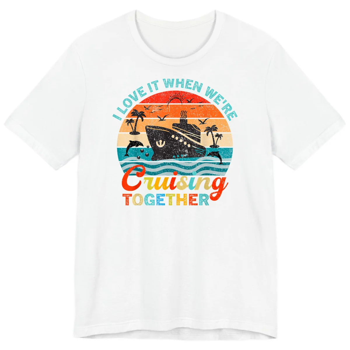I Love It When We're Cruising Together Premium T-Shirt in White