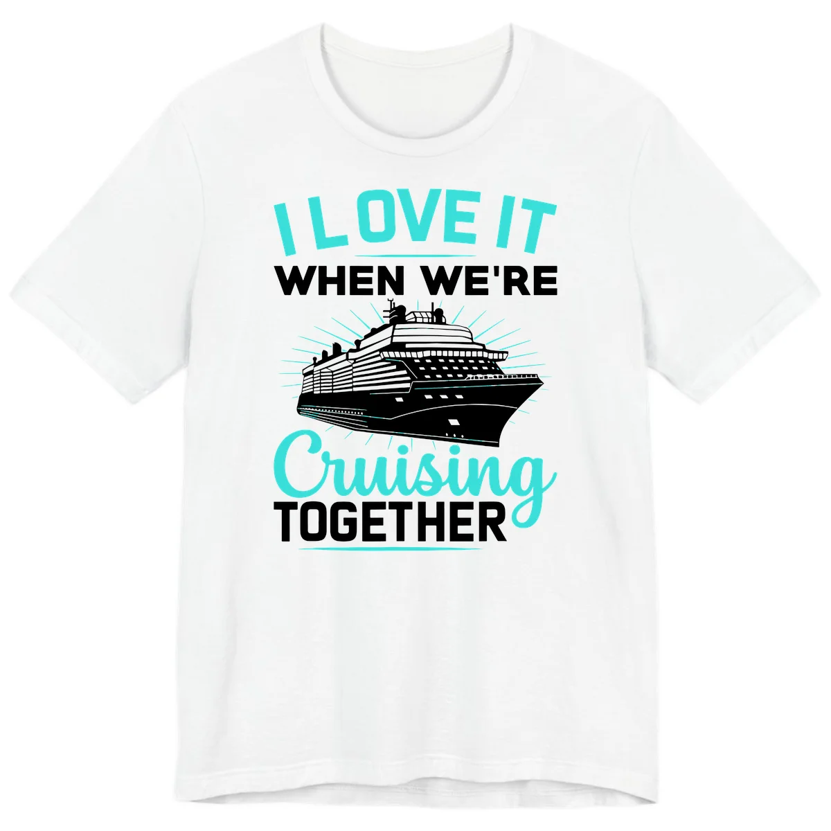 I Love It When We're Cruising Together Premium T-Shirt in White