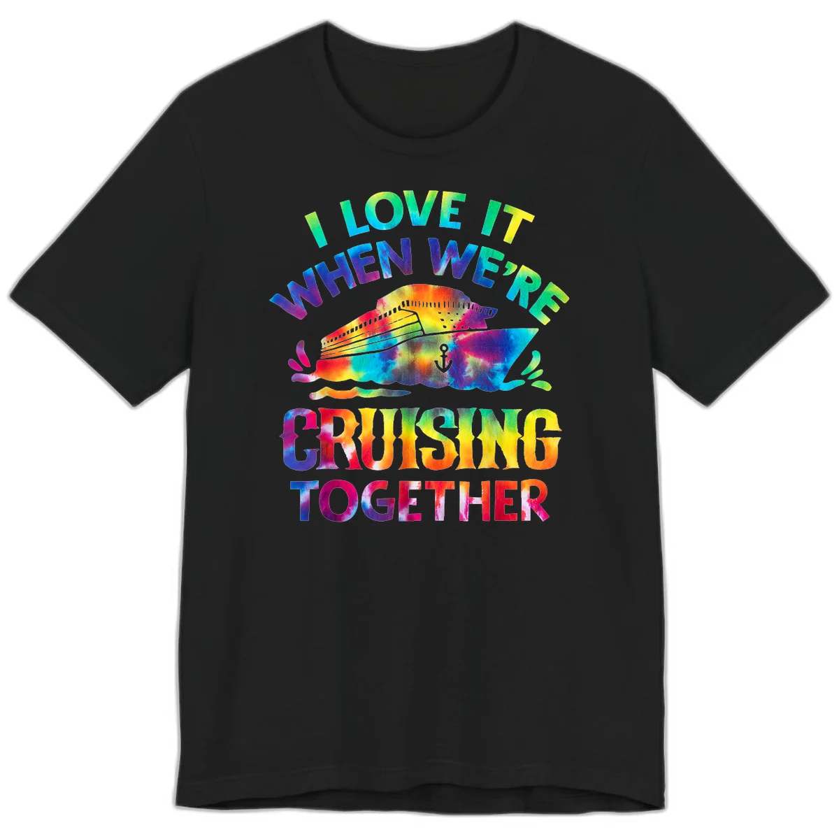 I Love It When We're Cruising Together Premium T-Shirt in Black
