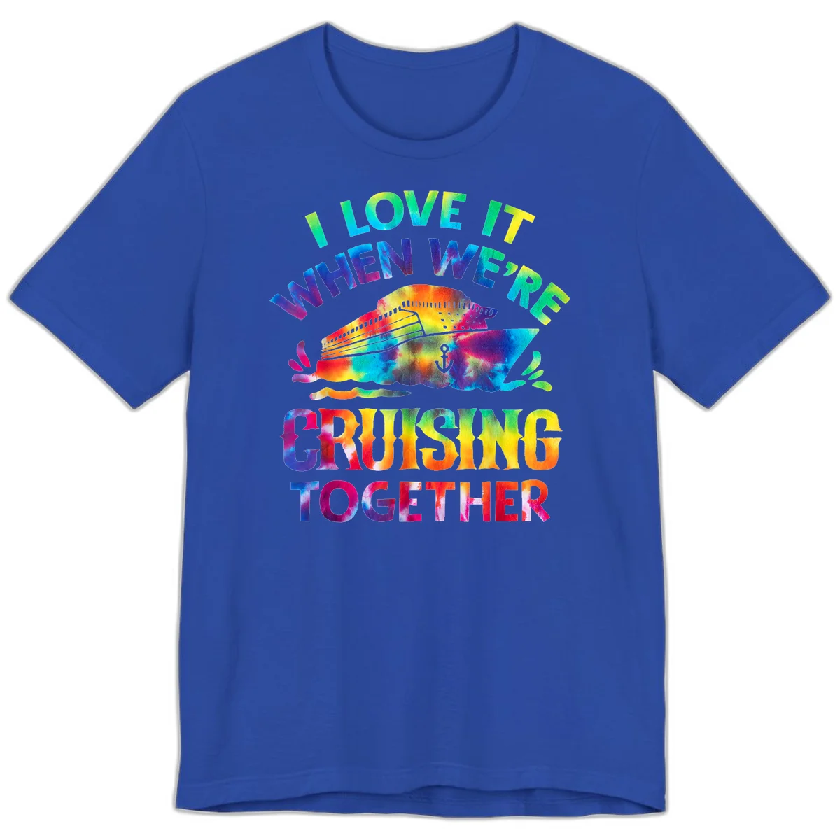 I Love It When We're Cruising Together Premium T-Shirt in True Royal