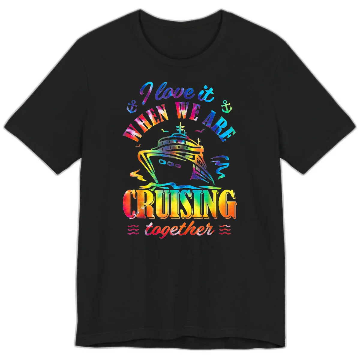 I Love It When We're Cruising Together Premium T-Shirt in Black