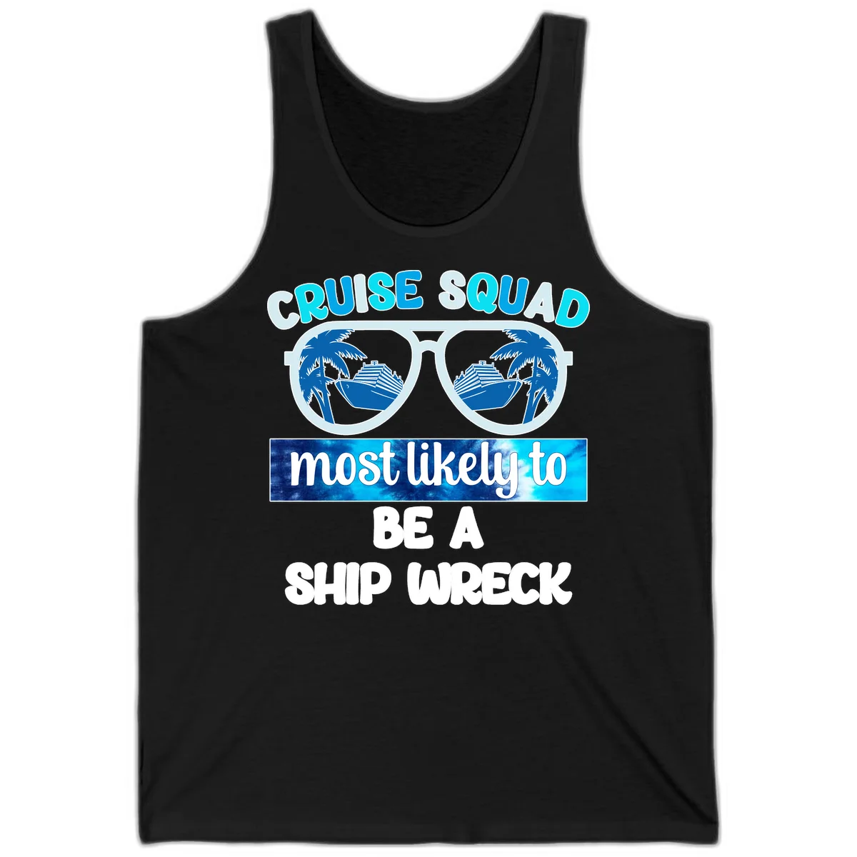 Cruise Squad Ship Wreck Tank in Black