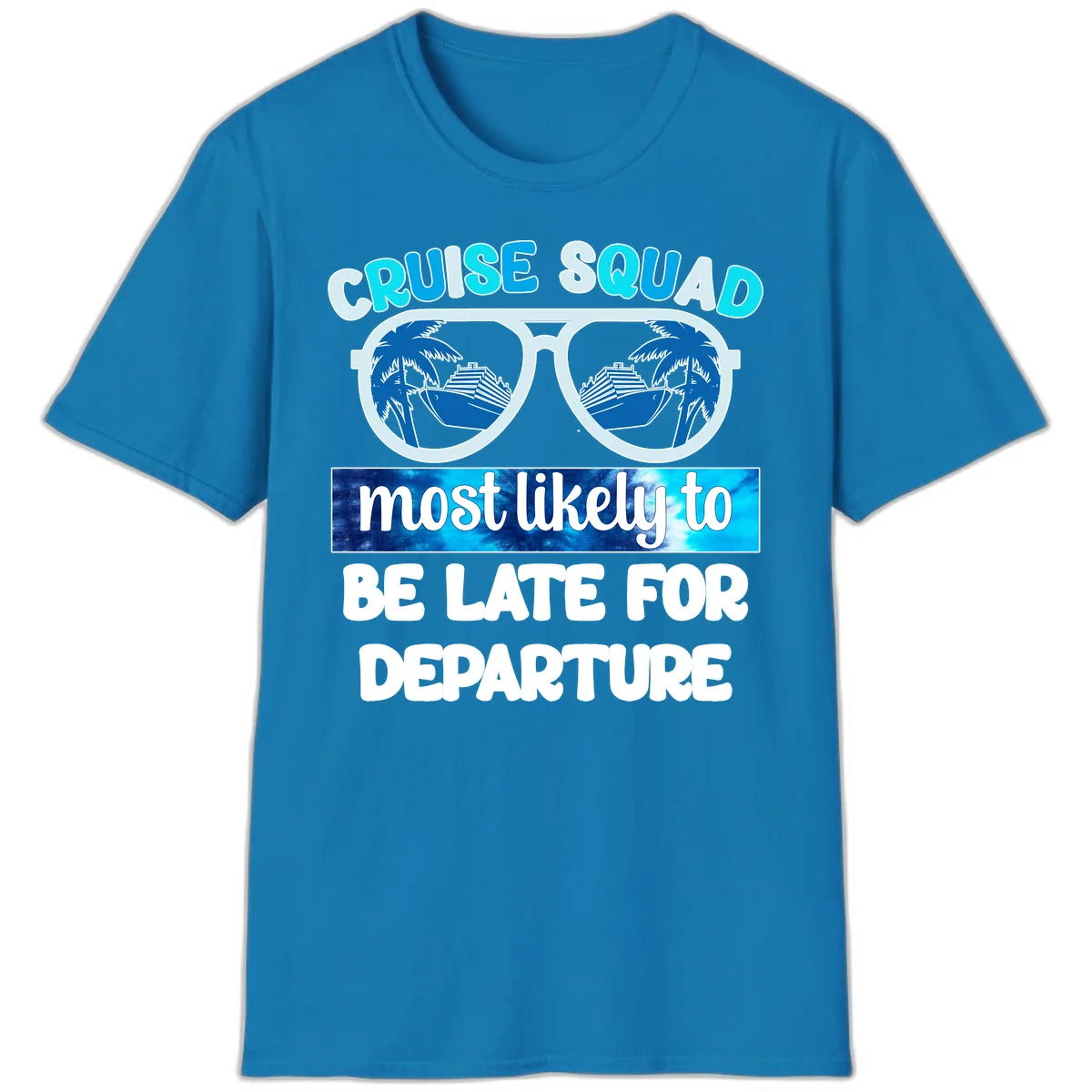 Cruise Squad Most Likely Late T-Shirt in Sapphire