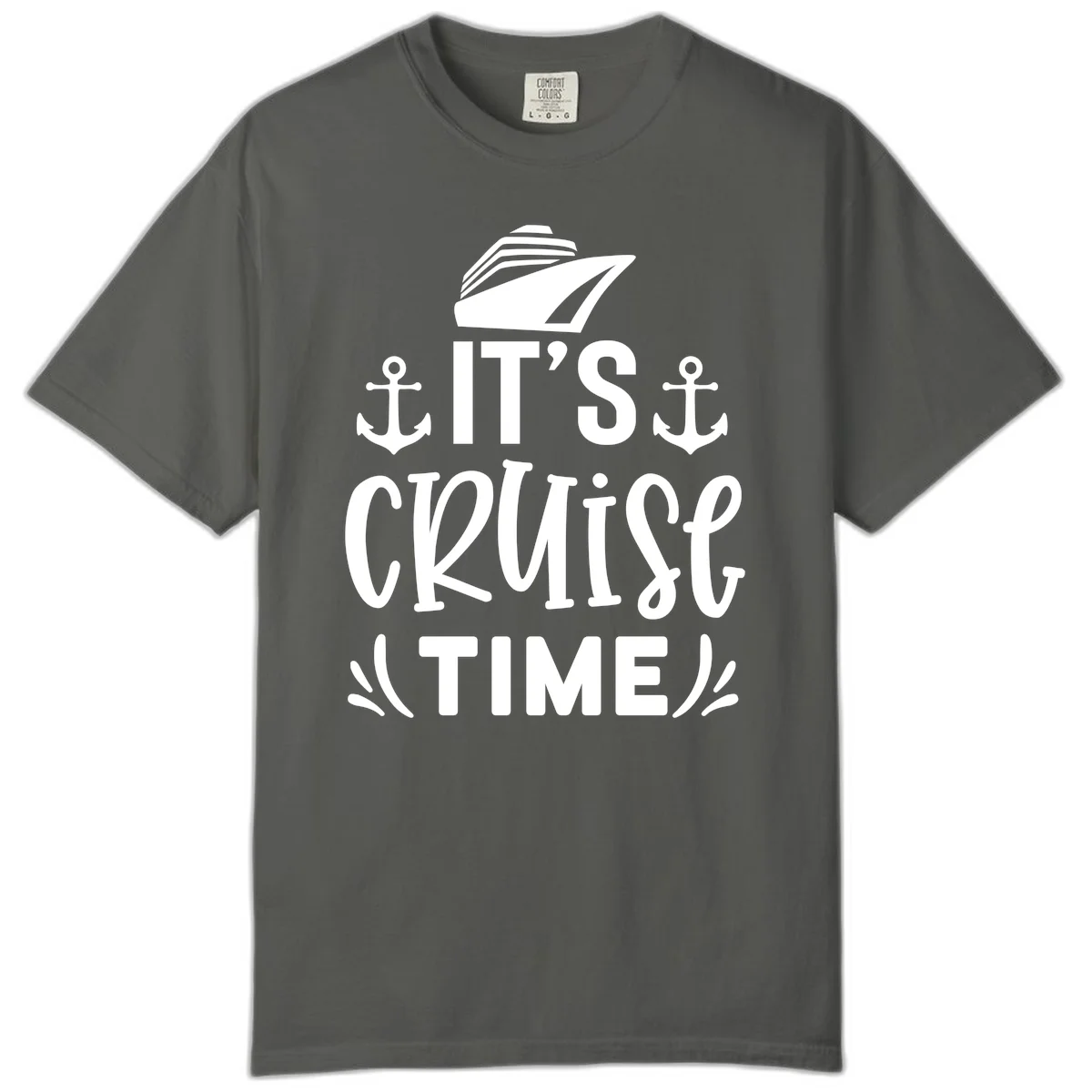 It's Cruise Time Nautical Anchor Comfort Color in Pepper