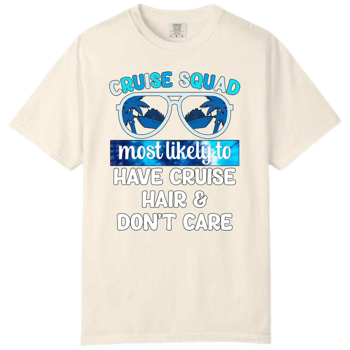 Cruise Squad Sunglasses Reflection Comfort Color in Ivory