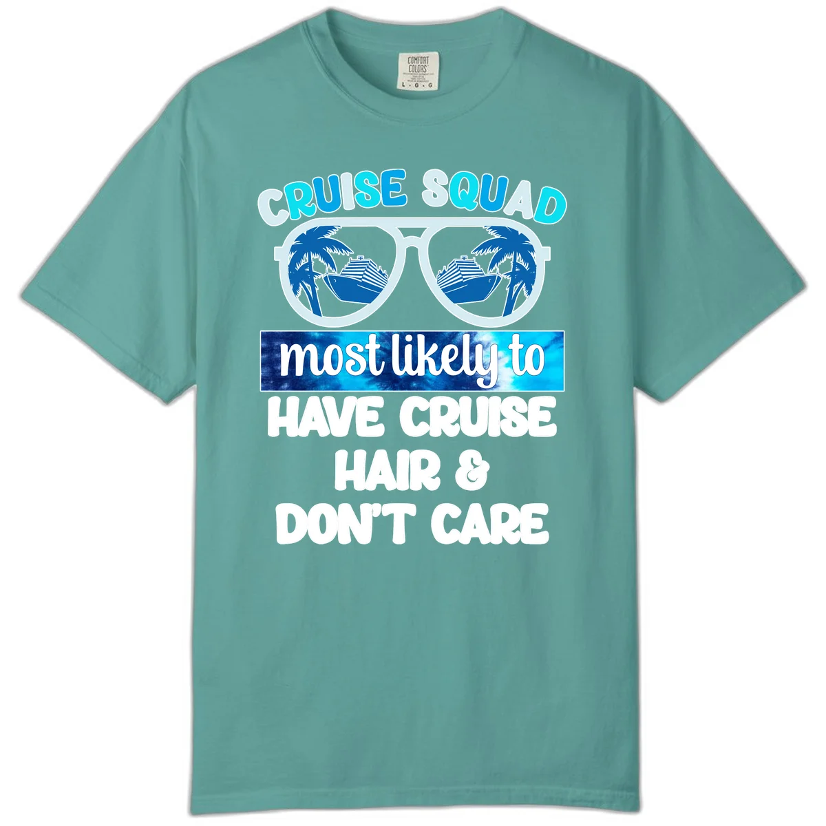 Cruise Squad Sunglasses Reflection Comfort Color in Seafoam