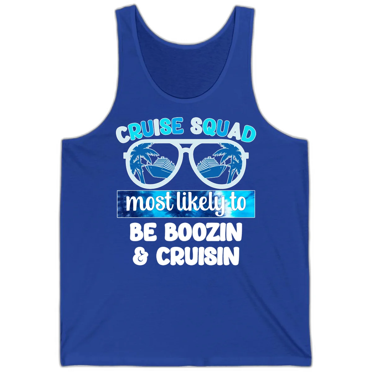 Cruise Squad Boozing & Cruising Tank in True Royal