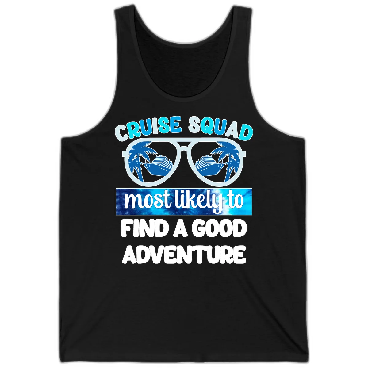Cruise Squad Good Adventure Tank in Black