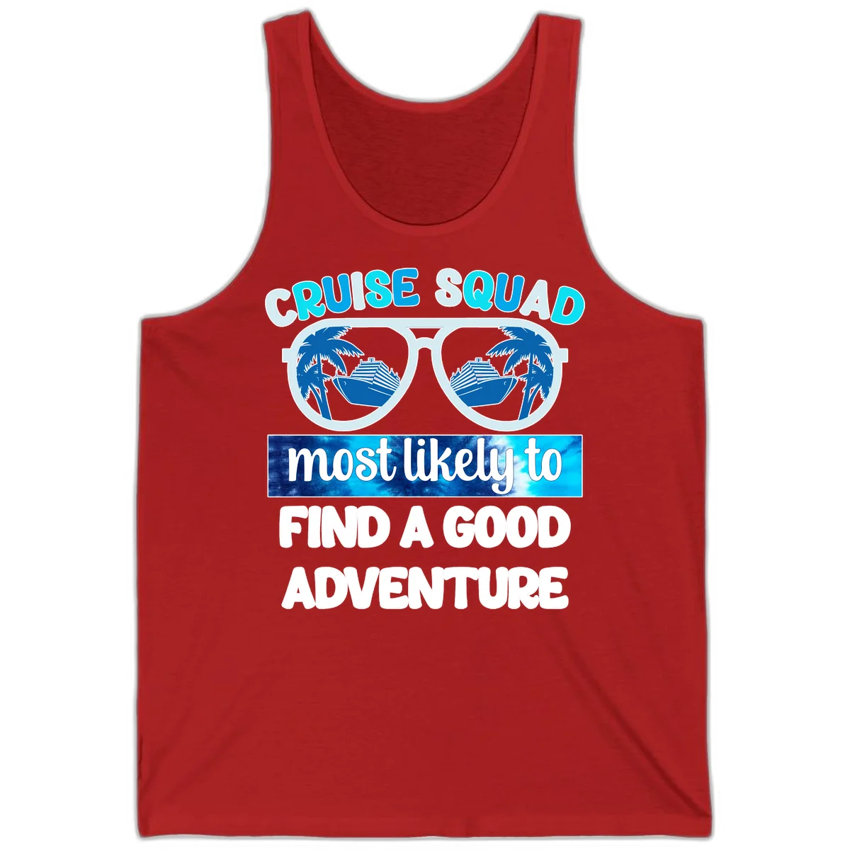 Cruise Squad Good Adventure Tank in Red