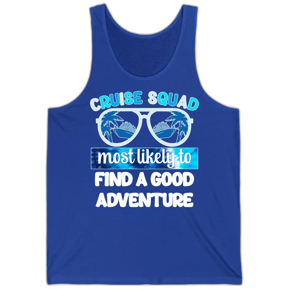 Cruise Squad Good Adventure Tank in True Royal