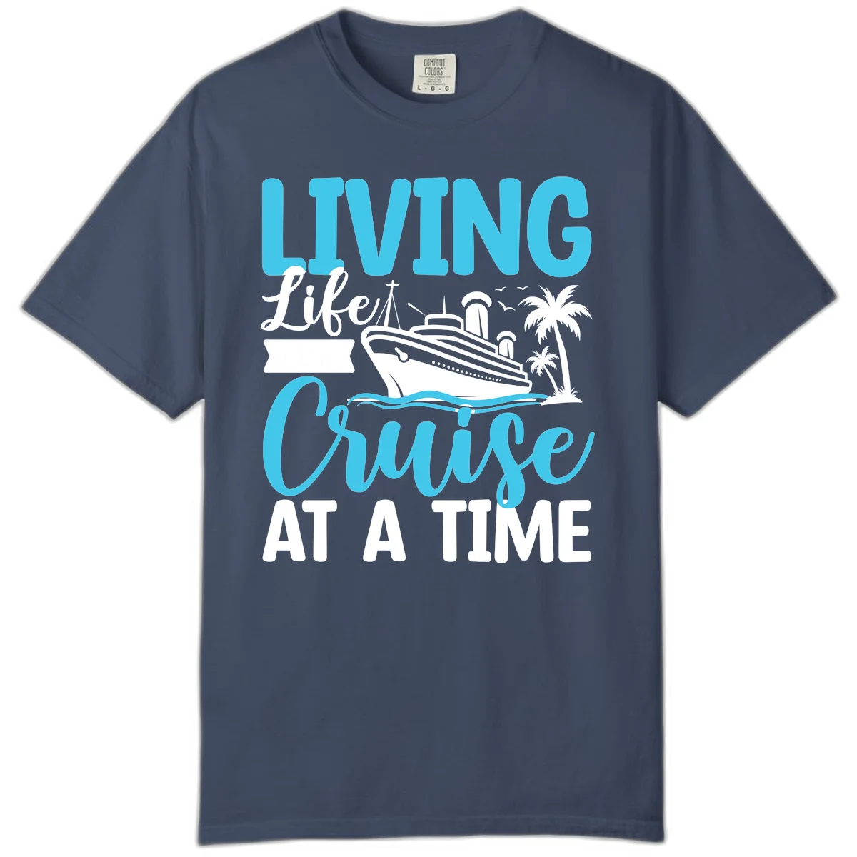Living Life Cruise At A Time Comfort Color in Midnight