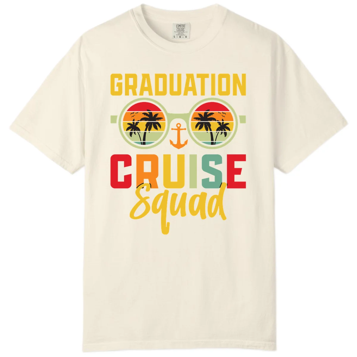 Graduation Cruise Squad Comfort Color in Ivory