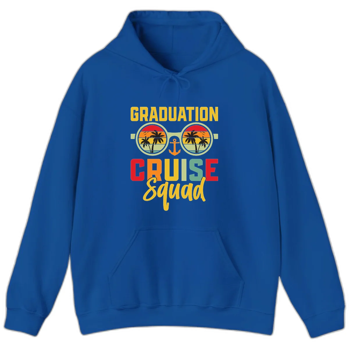 Graduation Cruise Squad Hoodie in Royal