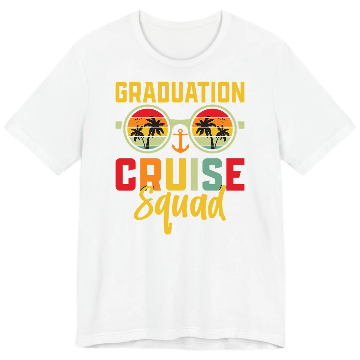 Graduation Cruise Squad Premium T-Shirt in White