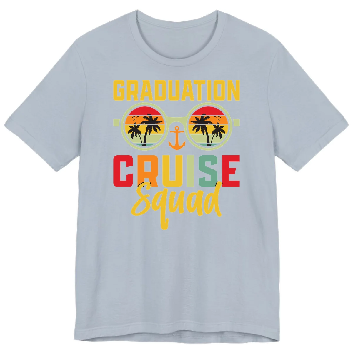 Graduation Cruise Squad Premium T-Shirt in Light Blue