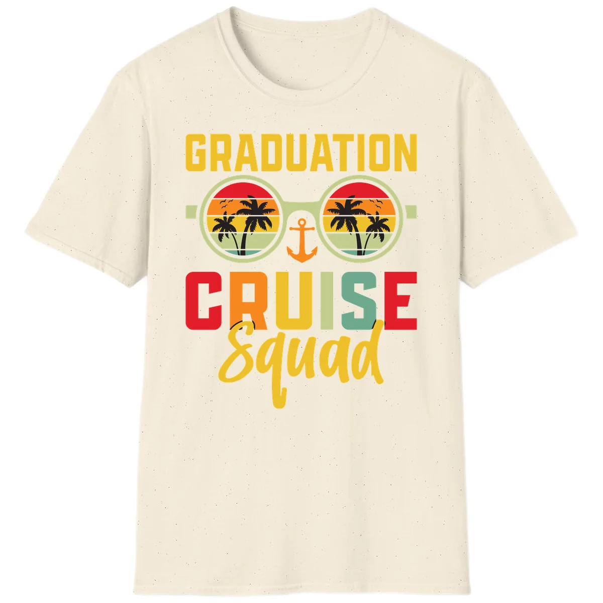 Graduation Cruise Squad T-Shirt in Natural