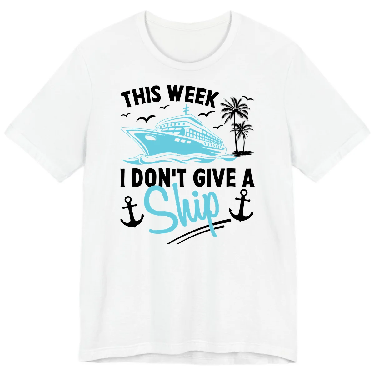 This Week I Don't Give A Swip Premium T-Shirt in White