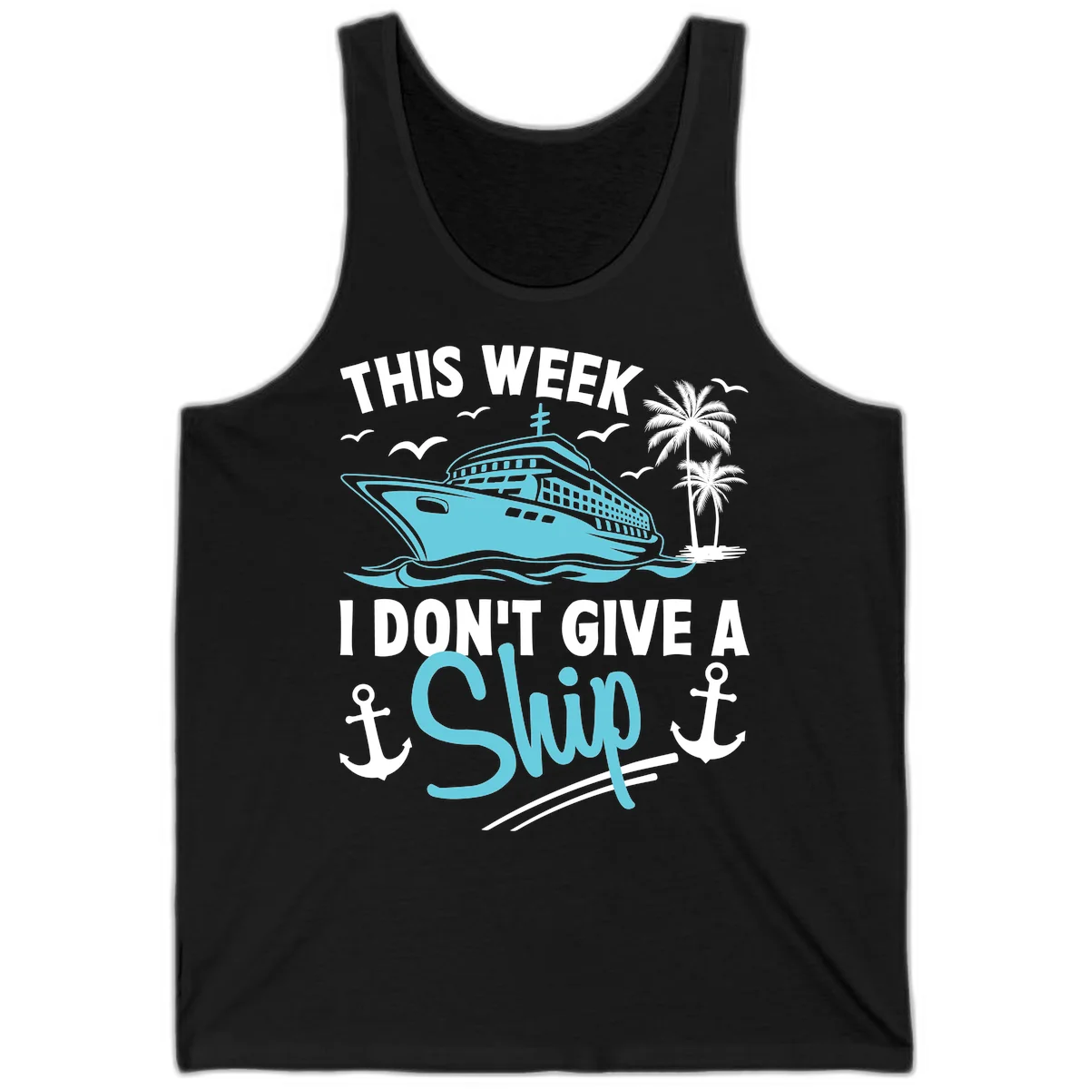 This Week I Don't Give A Swip Tank in Black