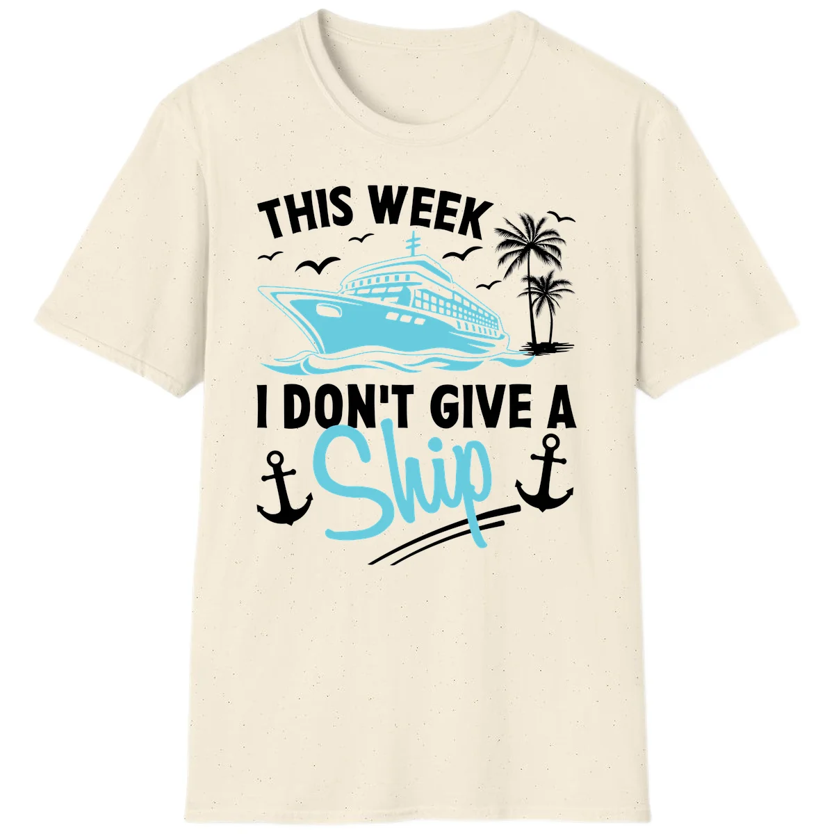 This Week I Don't Give A Swip T-Shirt in Natural