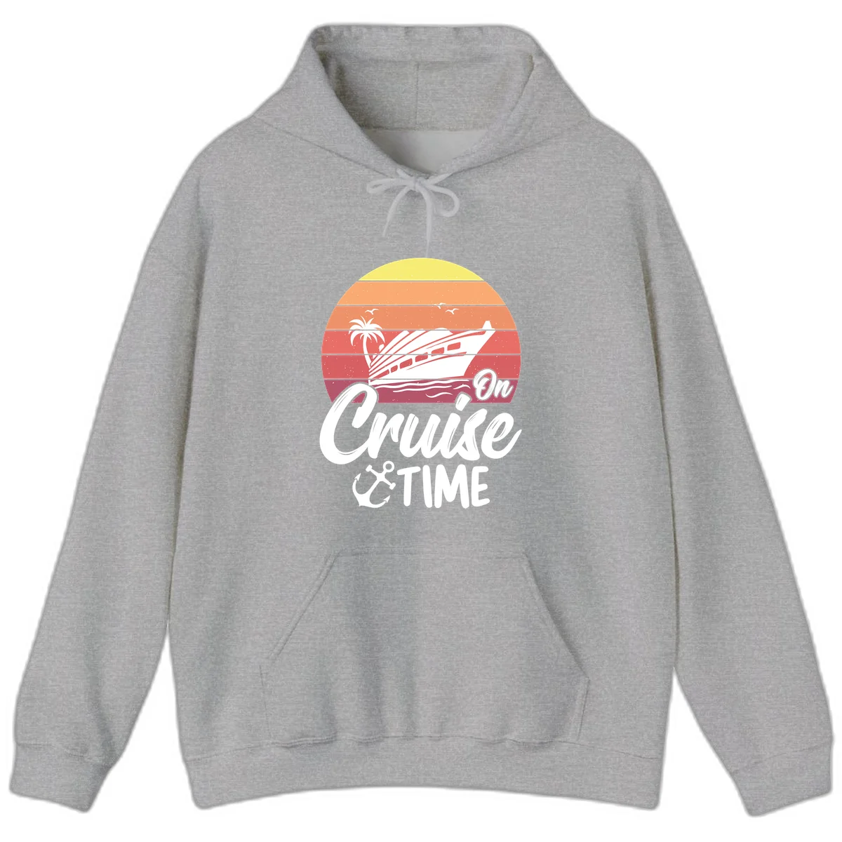 On Cruise Time Hoodie in Sport Grey