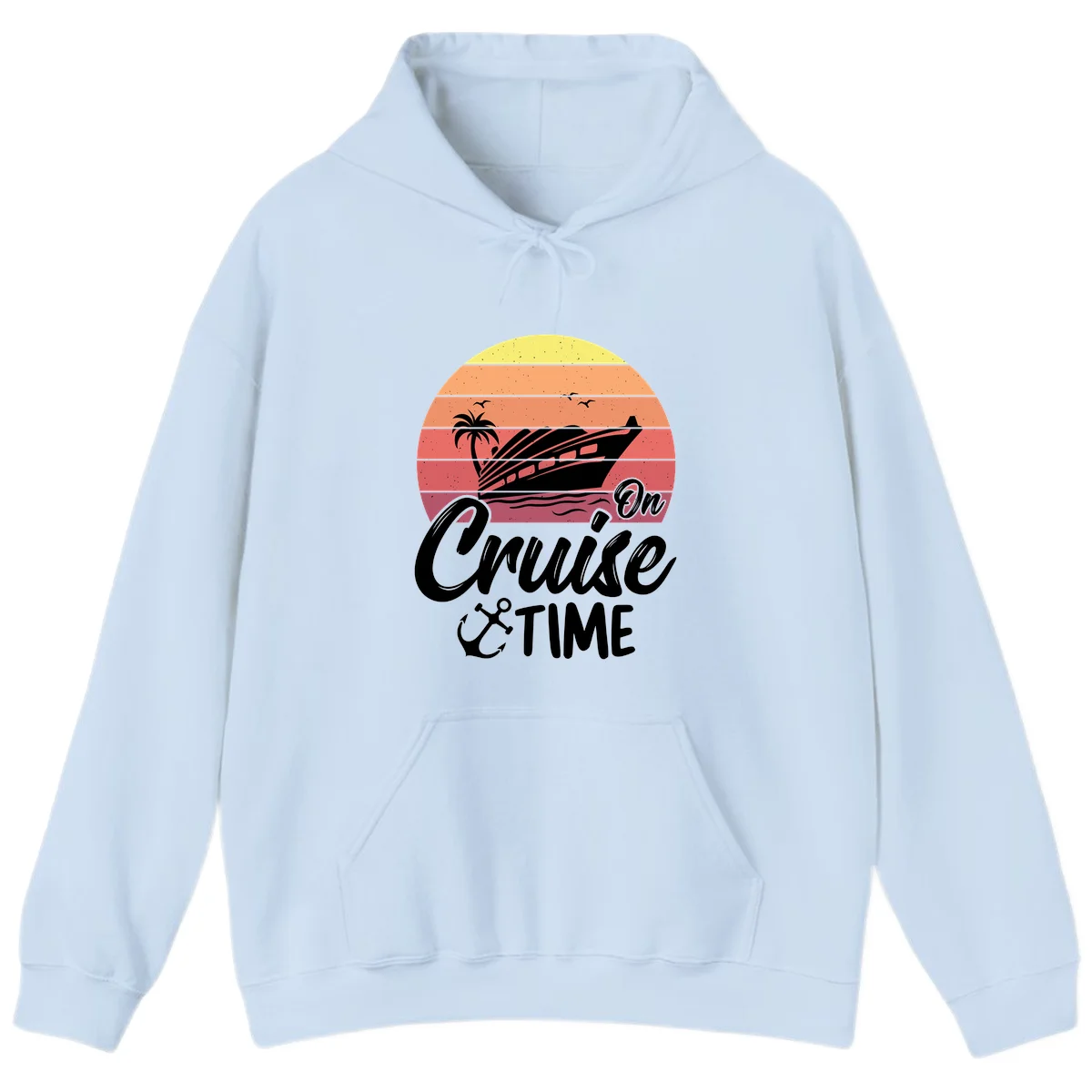 On Cruise Time Hoodie in Light Blue