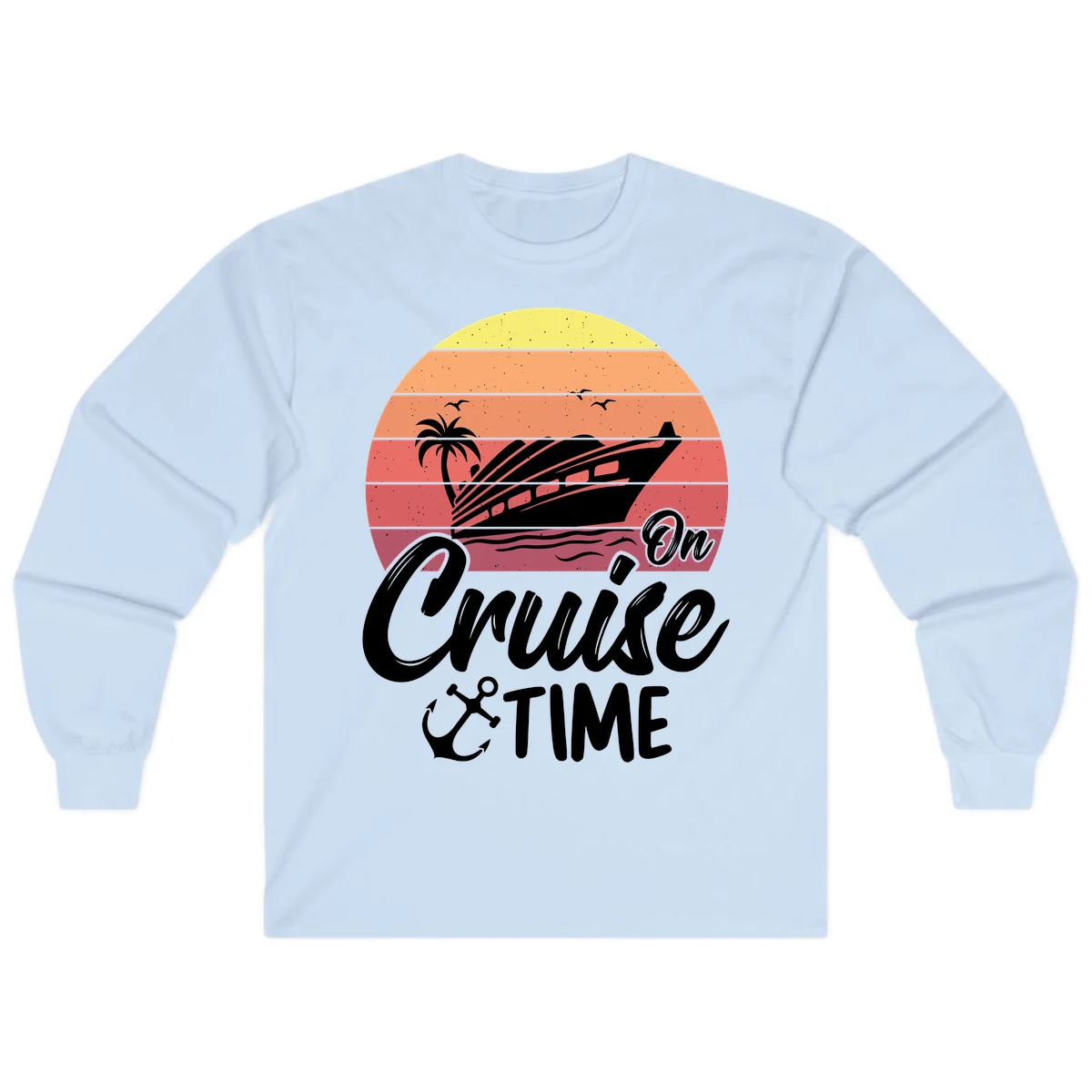 On Cruise Time Long Sleeve in Light Blue