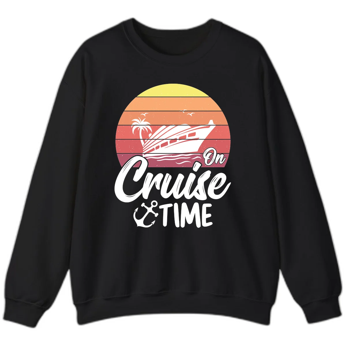 On Cruise Time Sweatshirt in Black
