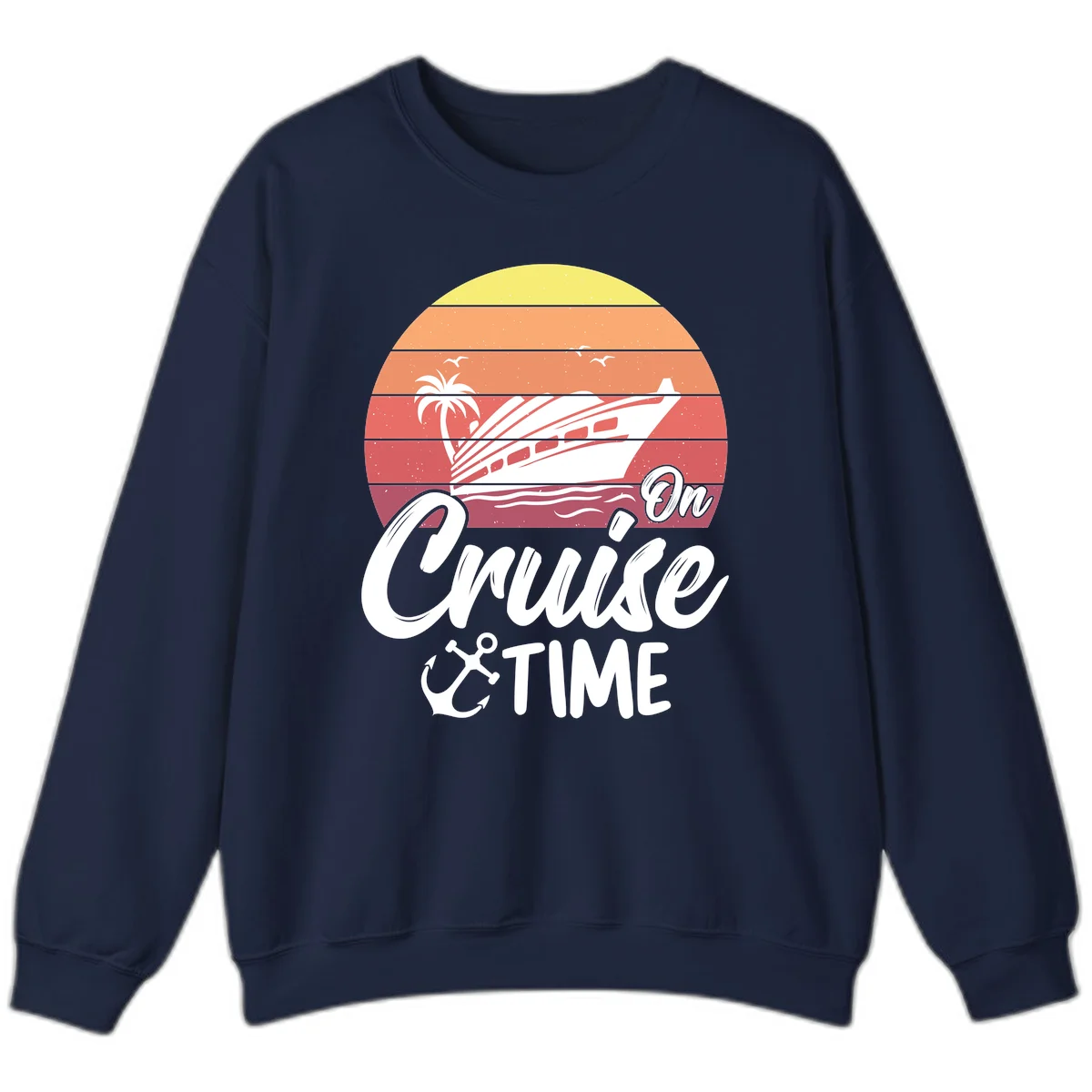 On Cruise Time Sweatshirt in Navy