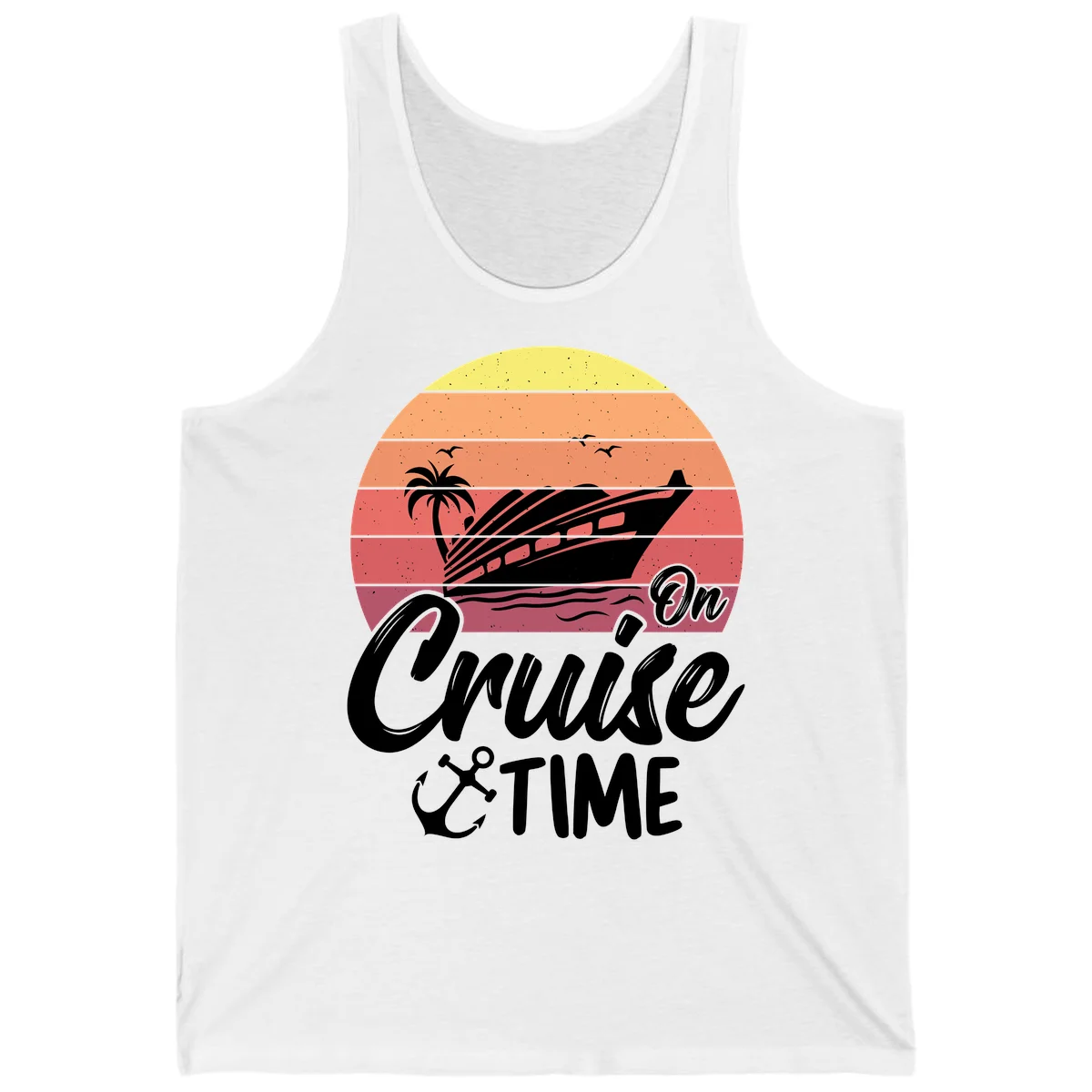 On Cruise Time Tank Top in White