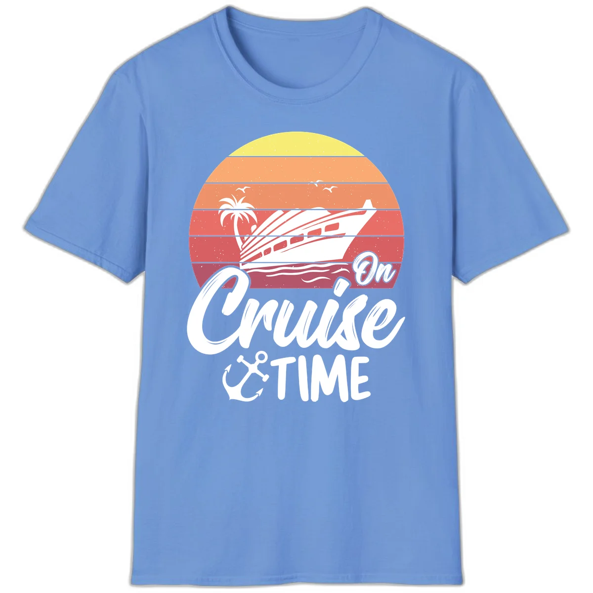 On Cruise Time T-Shirt in Carolina Blue